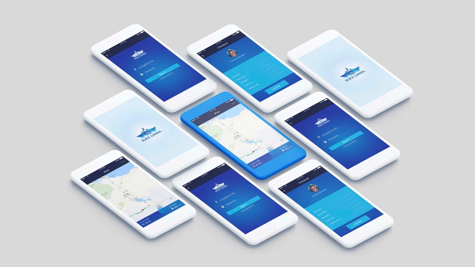 Suez Canal Authority - Mobile App — Government campaign by BRANDIZER, image 5
