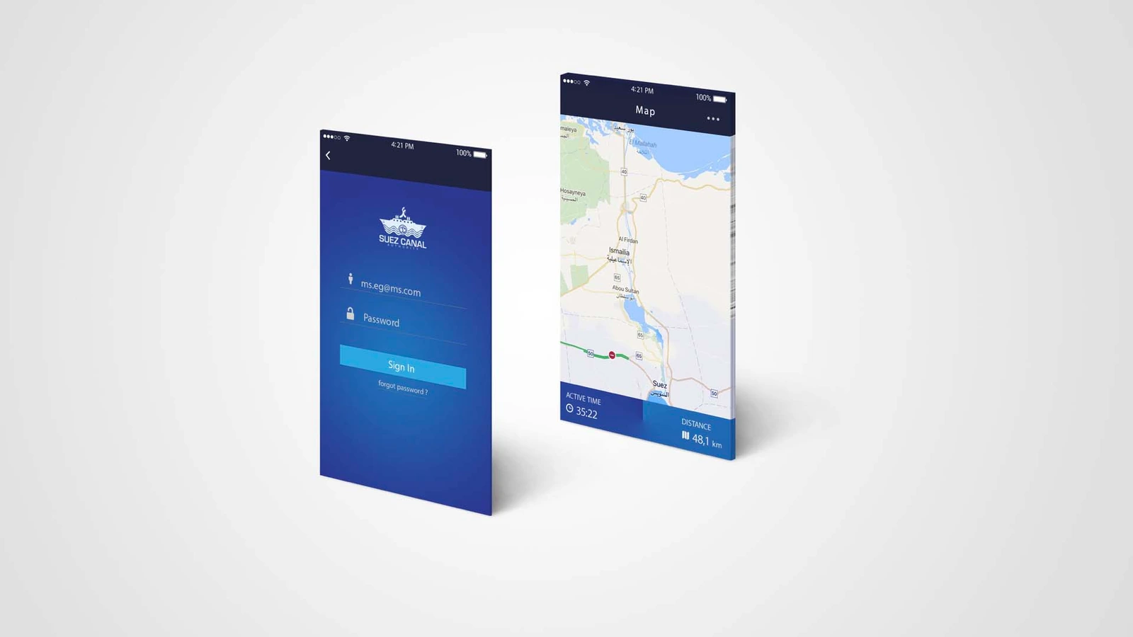 Suez Canal Authority - Mobile App — Government campaign by BRANDIZER, image 6