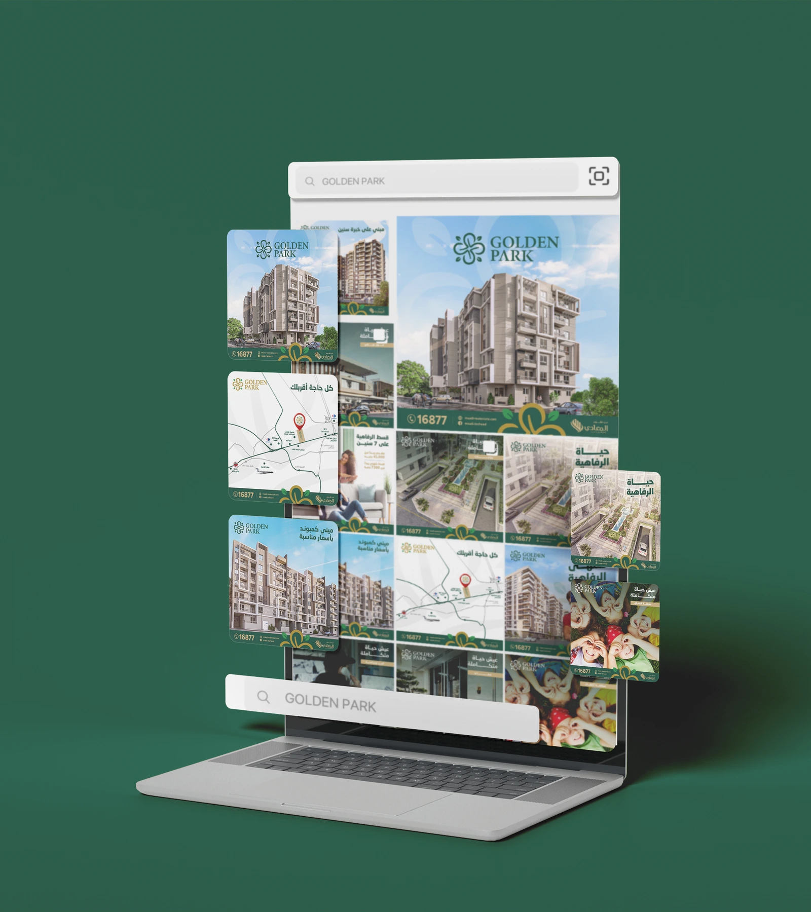 Golden Park — Real Estate campaign by BRANDIZER, image 14