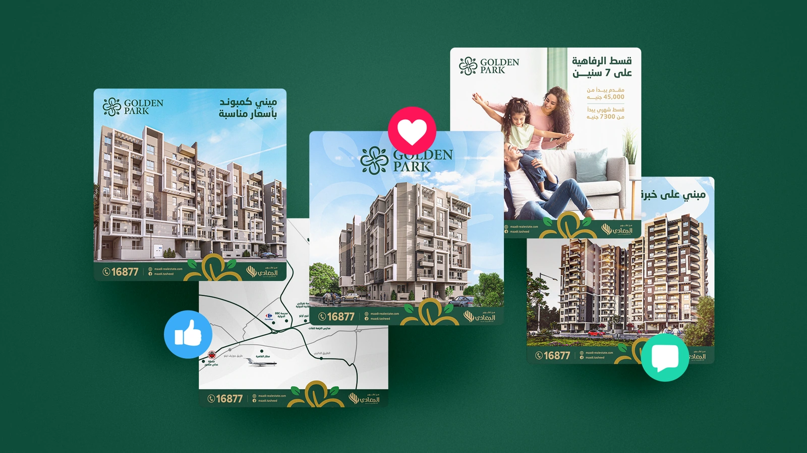 Golden Park — Real Estate campaign by BRANDIZER, image 12