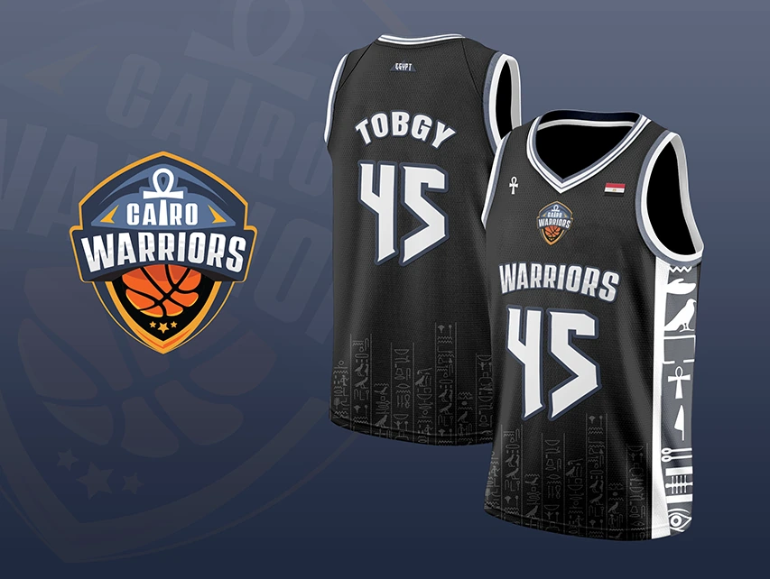 Cairo Warriors — basketball brand identity — gallery 3