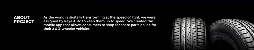 Raya Auto - Spare Parts App — Automotive campaign by BRANDIZER, image 2