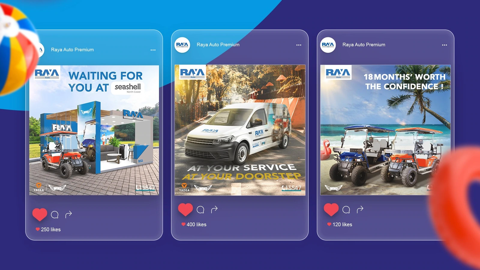 Raya Auto Premium - Digital Media — Automotive campaign by BRANDIZER, image 11