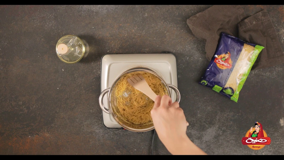 Still from Haneya Pasta — Sweet Vermicelli Recipe, recipe film series for Haneya - Food Recipes by BRANDIZER