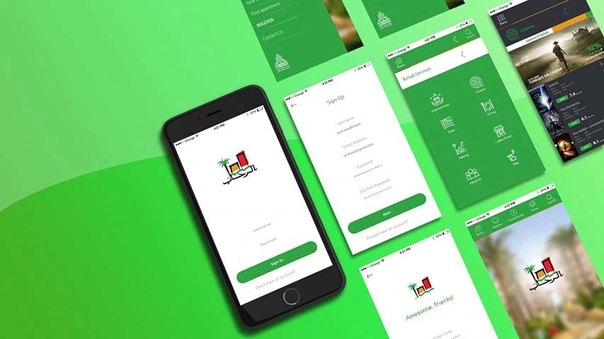 El Rehab - Mobile App — Real Estate campaign by BRANDIZER, image 3