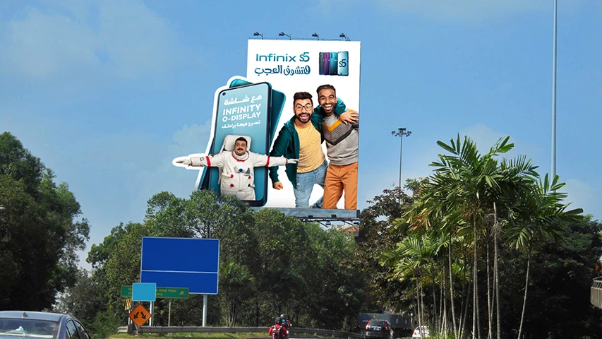 Infinix S5 - Billboard Campaign — Technology campaign by BRANDIZER, image 3