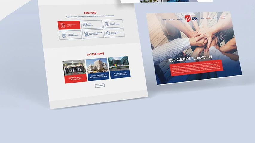 e-Tax - Website — Government campaign by BRANDIZER, image 1