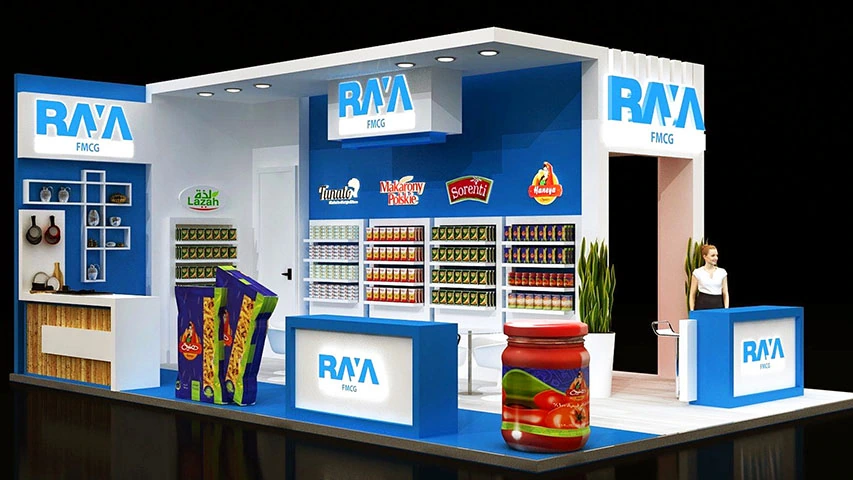 Raya FMCG - Booth — FMCG campaign by BRANDIZER, image 2