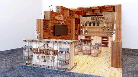 Olivetta - Booth — FMCG project by BRANDIZER