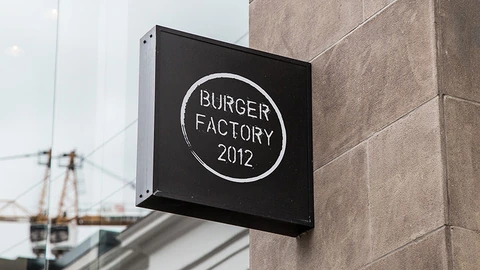Burger Factory — Restaurants project by BRANDIZER