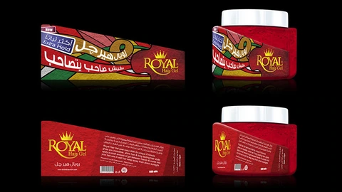 Royal Gel - Packaging — Cosmetics project by BRANDIZER