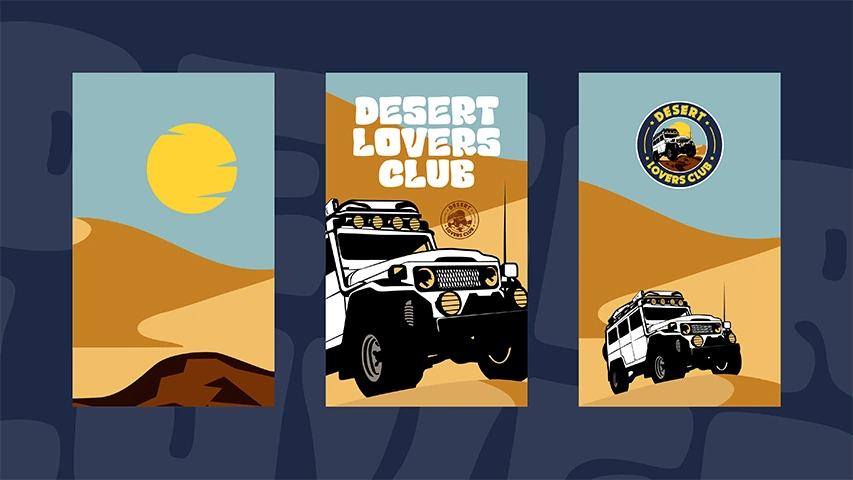 Desert Lovers — Sports campaign by BRANDIZER, image 22