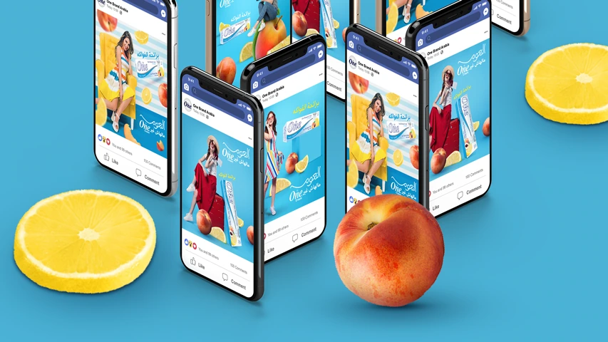 One - Digital Media — Cosmetics campaign by BRANDIZER, image 3
