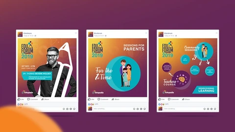 Eduforum - Digital Media — Education project by BRANDIZER