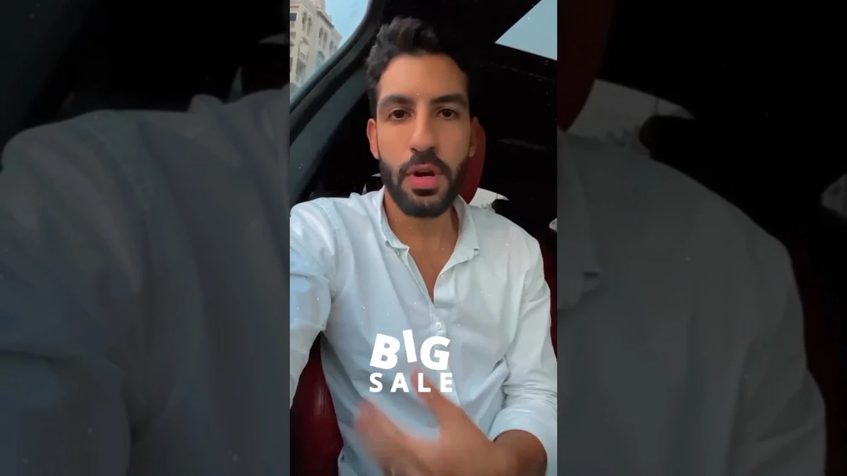 Still from Noon Express — Influencer Campaign (Abdelrahman), influencer campaign for Noon - Influencer Campaign by BRANDIZER